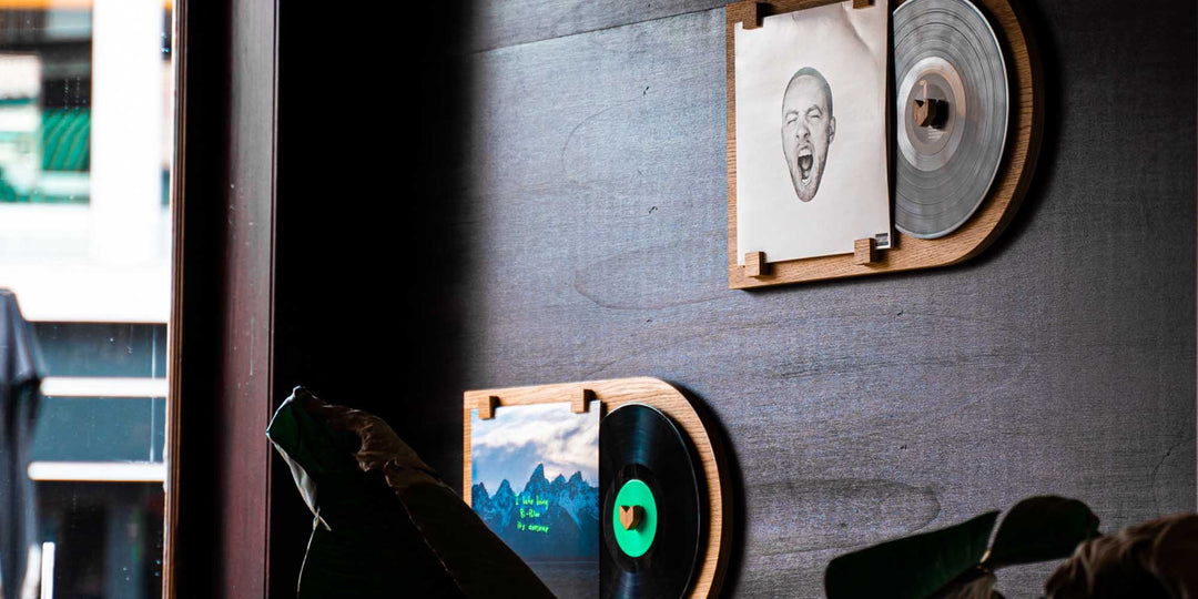Im Rampenlicht: Unsere einzigartige Schallplattenrahmen