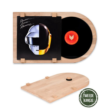 Vinyl record frame - Oak (Second chance)