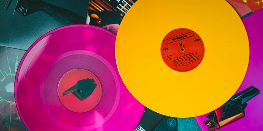 Coloured vinyl albums