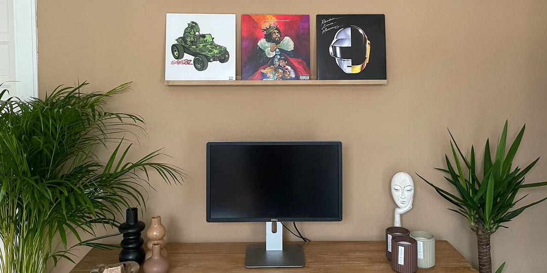 The Perfect Solution for Your Records: The Vinyl Album Shelf from VinylCrafts