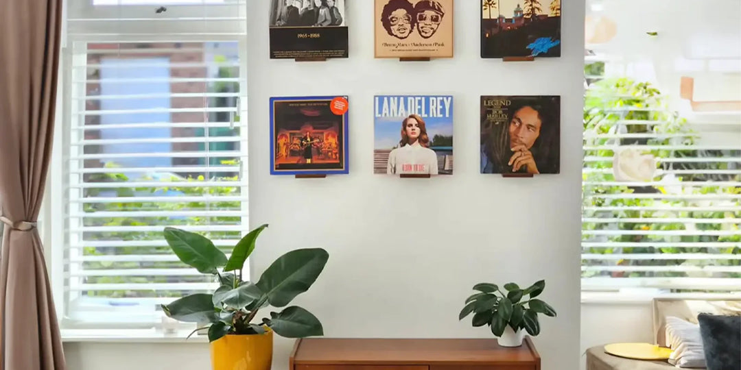 Eine praktische Anleitung zum Aufhängen deiner LPs an der Wand