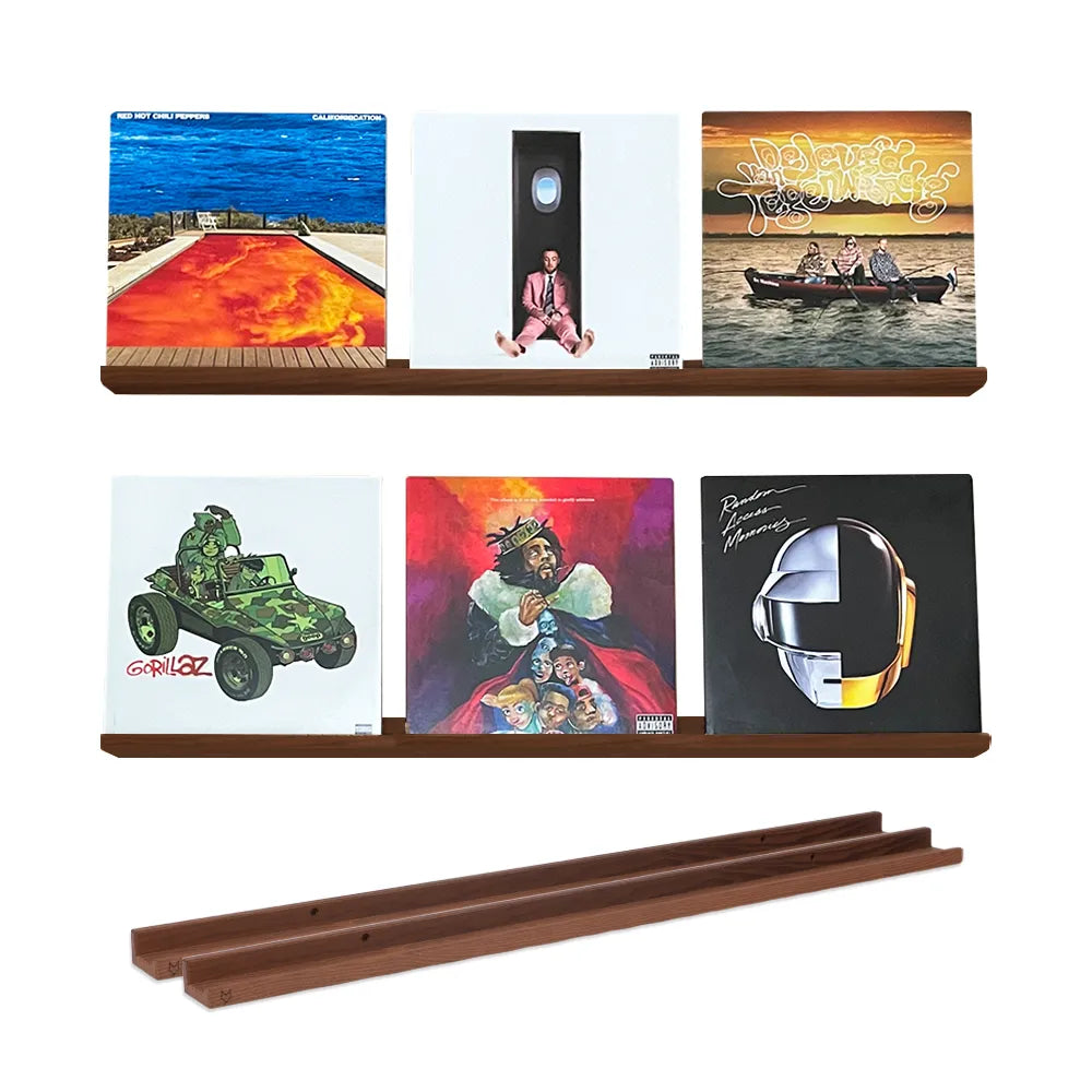 LP wandplank walnoot 2x