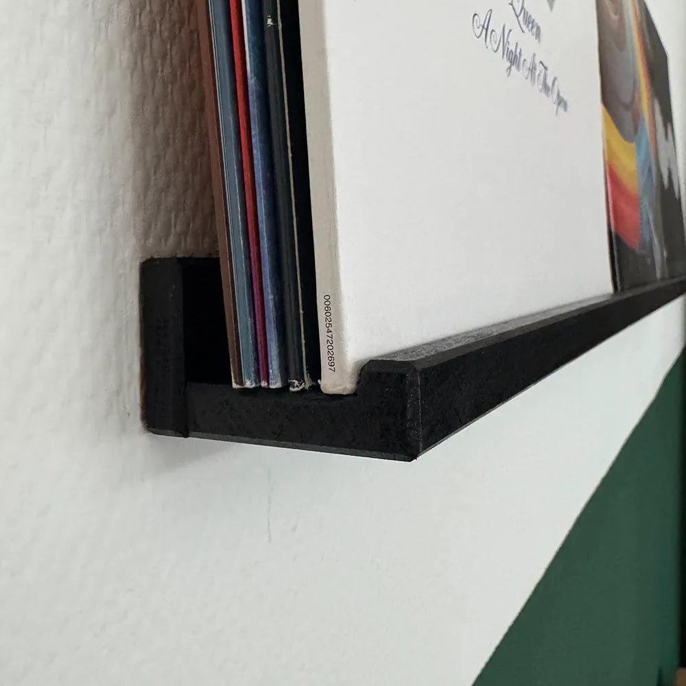 Schallplatten Regal - Schwarz