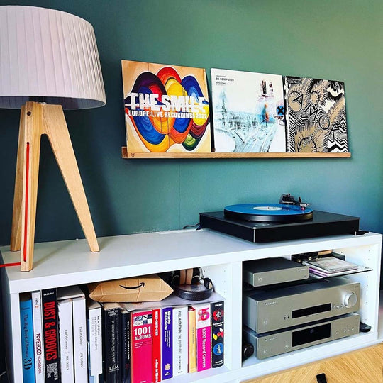 Vinyl album shelf - 100cm (second chance)